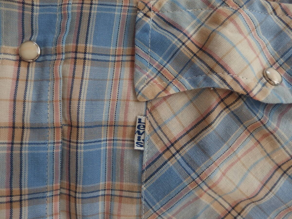 Levi’ｓ 半袖シャツ ビンテージの画像4