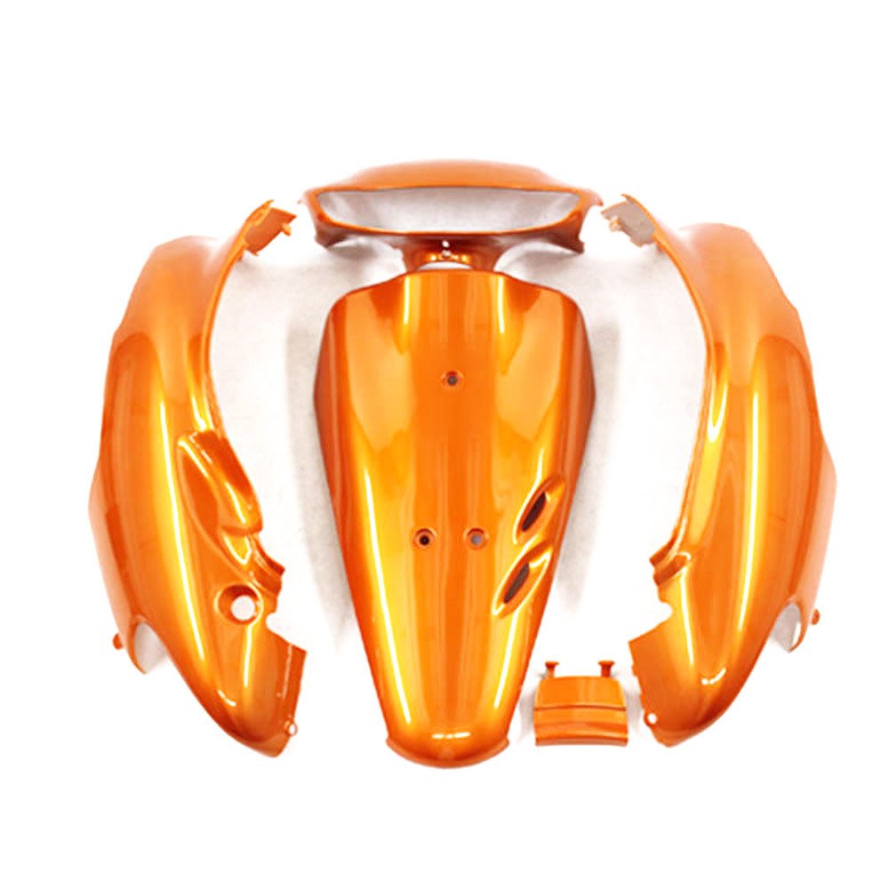 ホンダ DIO ライブディオ(AF34-1型) 外装カウル 外装カバー 橙色オレンジ 5点セット_画像1