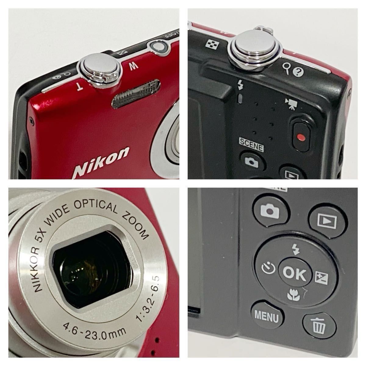 美品】Nikon COOLPIX A100 ニコン デジタルカメラ 元箱 SDカード 美品】Nikon COOLPIX A100 ニコン デジタルカメラ 元箱 SDカード
