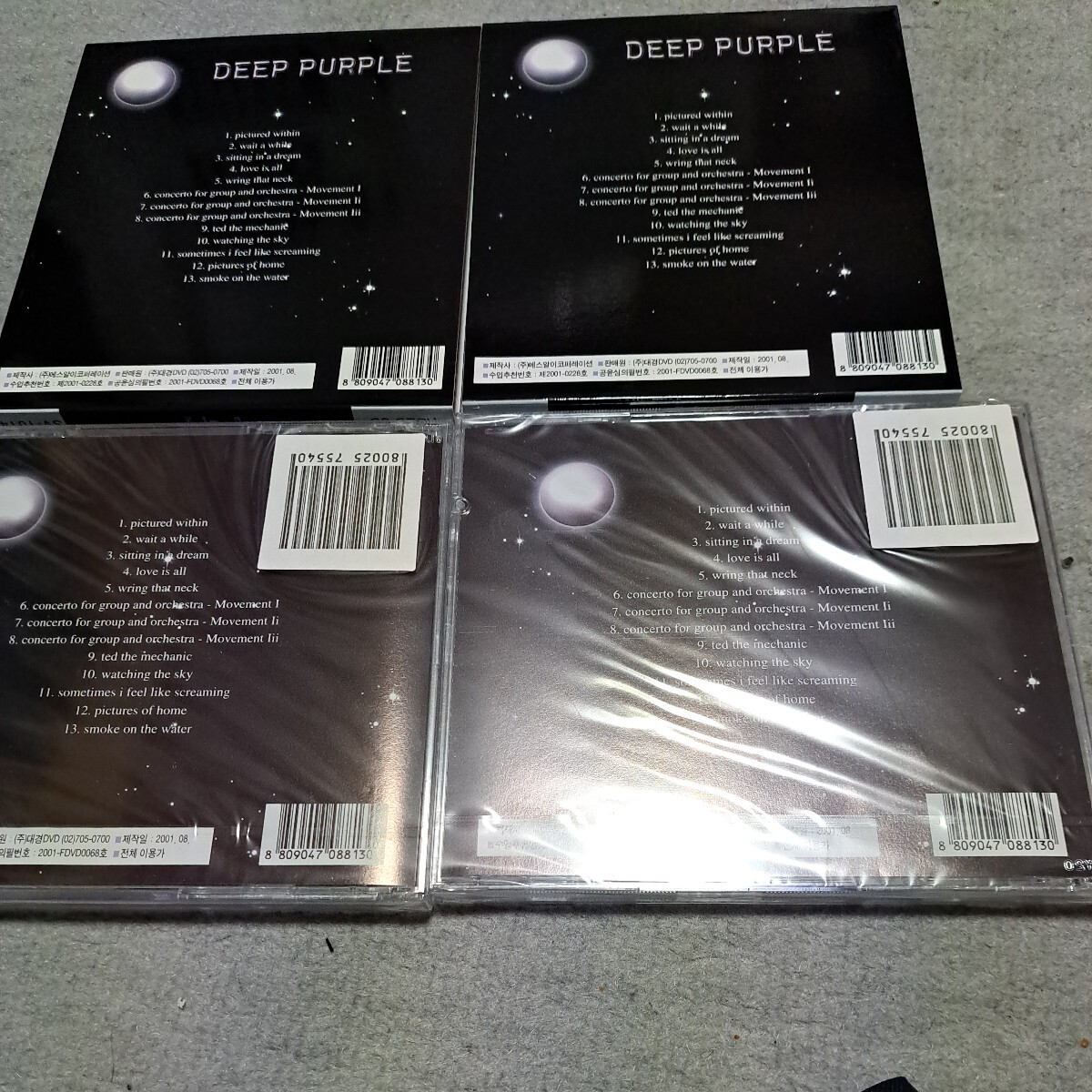 video cd Deep Purple2枚組2セット_画像2