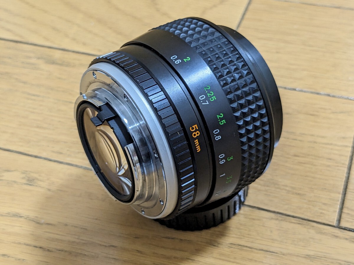 MINOLTA NewMC ROKKOR 58ｍｍF1.2 美品 の画像7