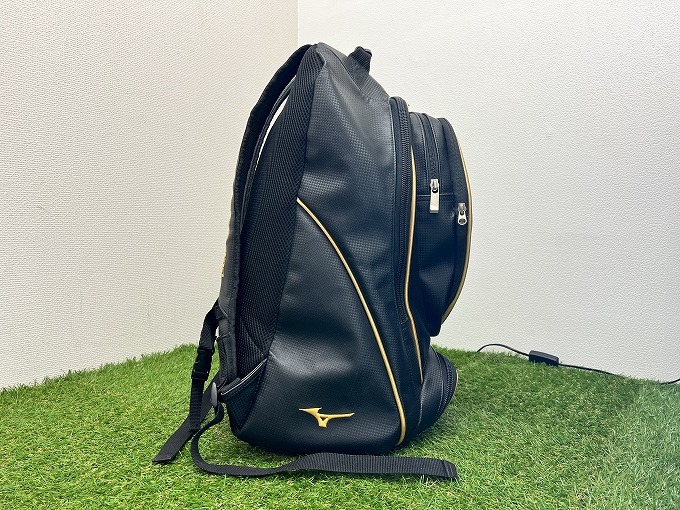 【040215】MizunoPro ミズノプロ 野球 リュックサック バックパック 約40L ブラック 1FJD6000【40201S03】の画像5