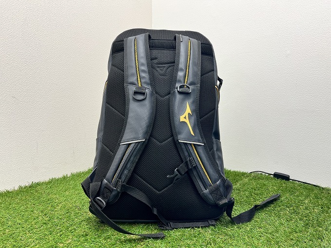 【041110】MizunoPro ミズノプロ 野球 リュックサック バッグパック 約40L 1FJD1000 ネイビー×ホワイト【40410S01】の画像4