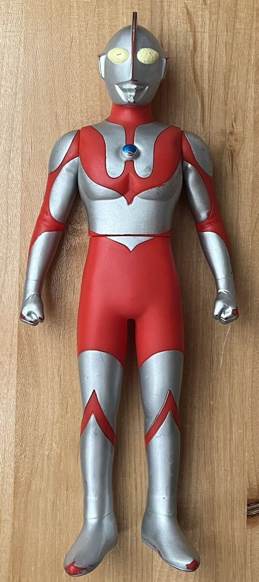 ◇ウルトラヒーロー ウルトラマン 初代 中古 ビッグ ソフビ フィギュア 2015 バンダイ ソフビ人形_画像1