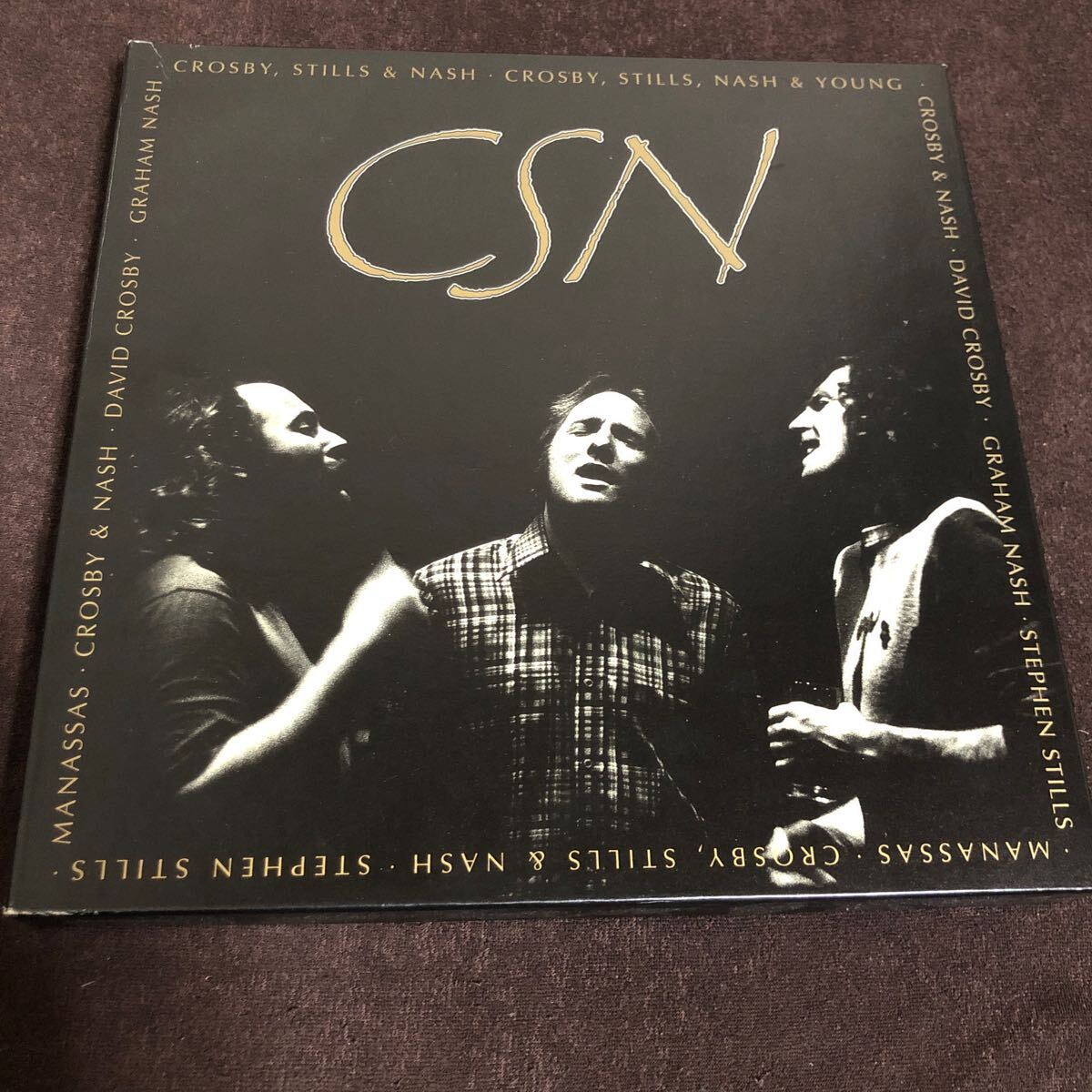 クロスビー・スティルス＆ナッシュ/ CSN CD4枚組LPサイズボックスセット国内盤　CSNY