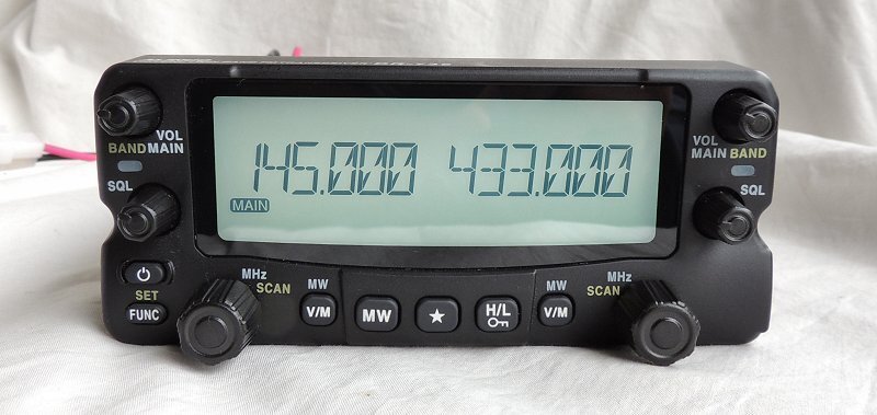 DR-735D Alinco 144/430MHz20W большой экран раздельный комплект имеется 