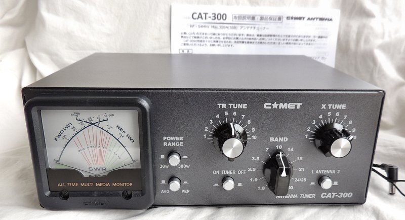 CAT-300 comet 1.8~56MHz300W antenna tuner finest quality goods 