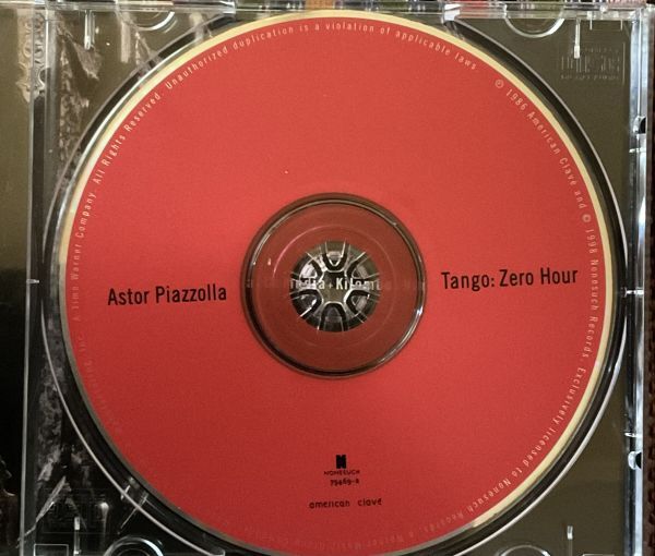 EX+/良品■Astor Piazzolla / Tango : Zero Hour■アストル ピアソラ■Tango Nuevo・バンドネオン・Kip Hanrahan_画像3