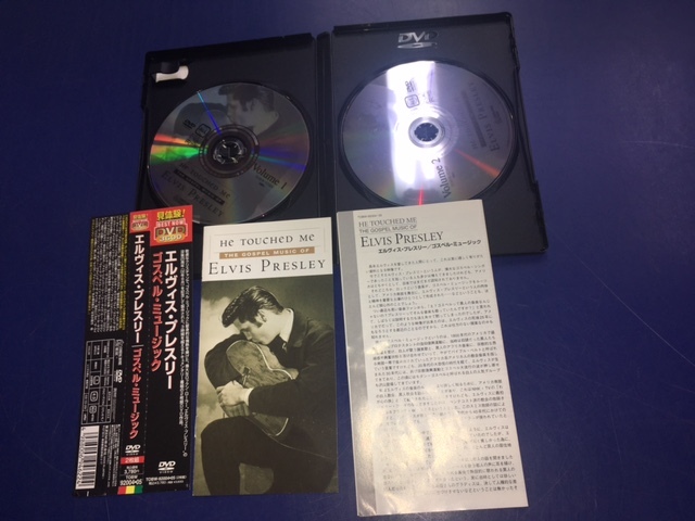 DVD/2枚組/国内●エルヴィス・プレスリー ELVIS PRESLEY / HE TOUCHED ME ゴスペル・ミュージック_画像3