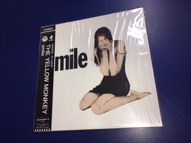 新品LPレコード/2枚組/初アナログ化●THE YELLOW MONKEY イエローモンキー / smile_画像1