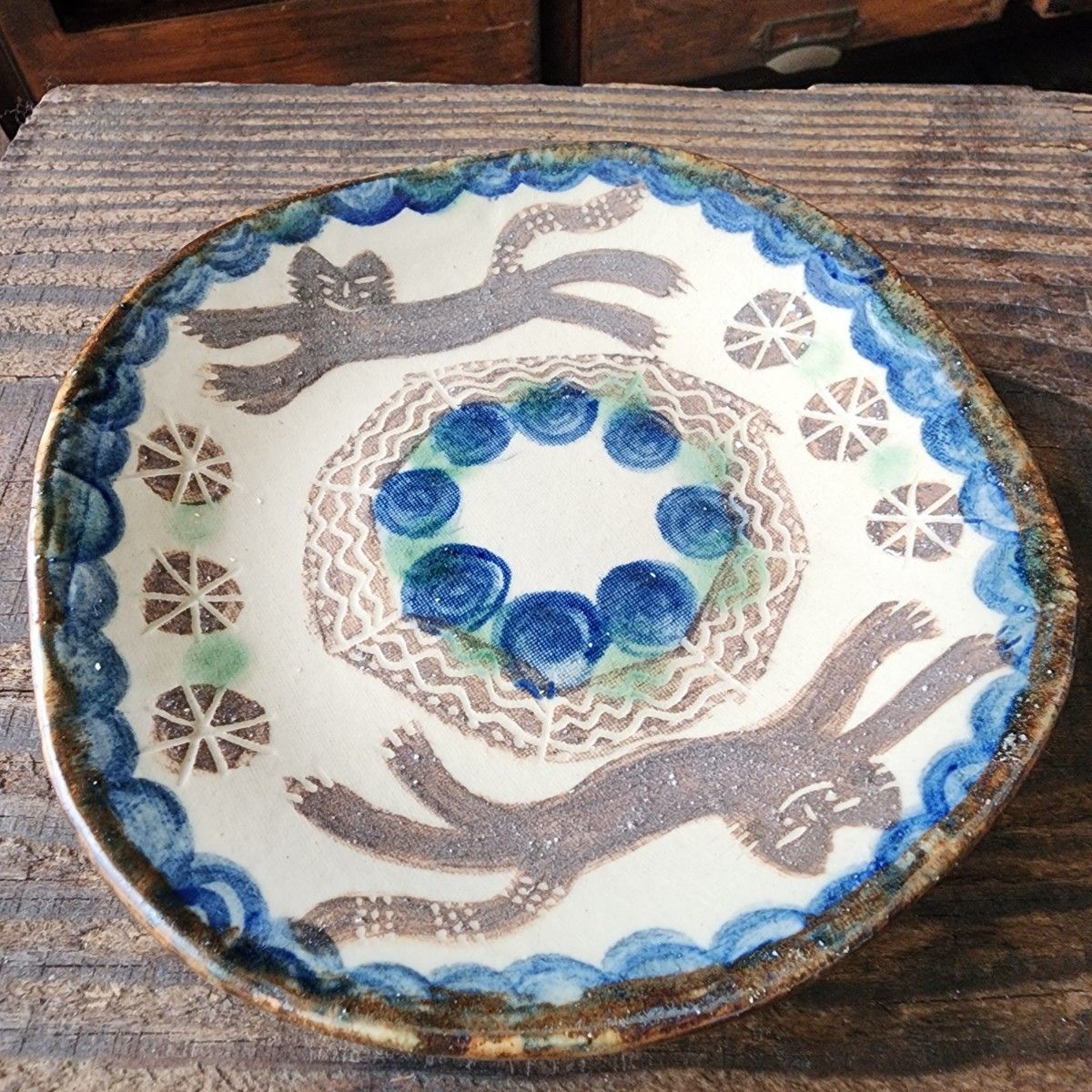 No 1105 新品 やちむん 5 5寸皿|Yahoo!フリマ(旧PayPayフリマ) No 1105 新品 やちむん 5 5寸皿|Yahoo!フリマ(旧PayPayフリマ)