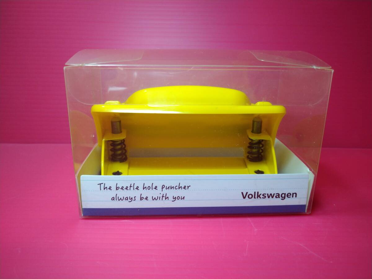 Volkswagen The Beetle hole puncher フォルクスワーゲン ビートル オルジナル ホールパンチャー 穴あけパンチ 中古の画像3