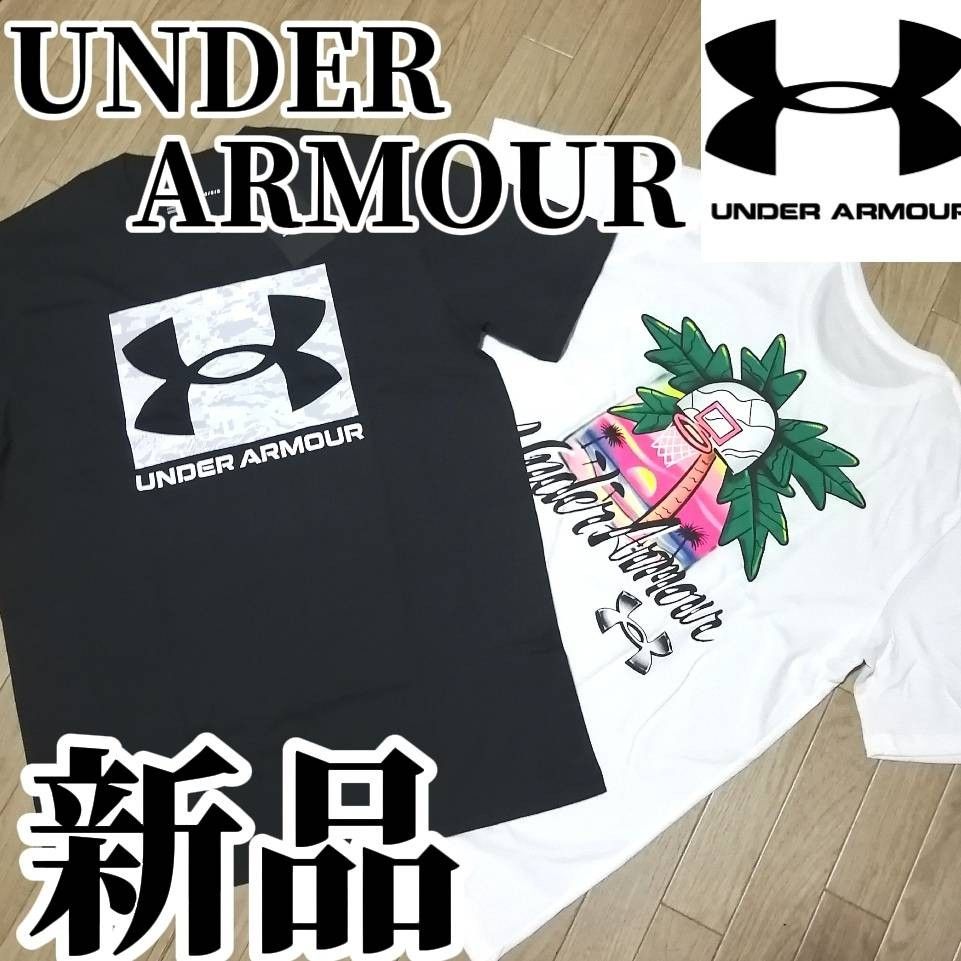 【大人気残りわずか】値下げ不可　新品　UNDER ARMOUR　アンダーアーマー　メンズ　Tシャツ　XLサイズ　2枚セット　半袖