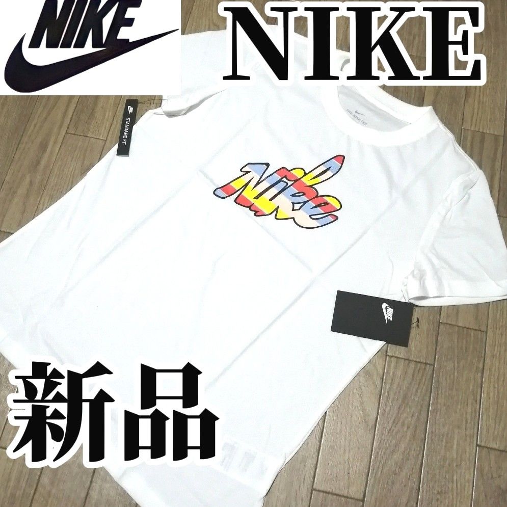 【まもなく値上げ】値下げ不可　新品　NIKE　ナイキ　レディース　Tシャツ　Mサイズ　白　ホワイト　半袖　カットソー