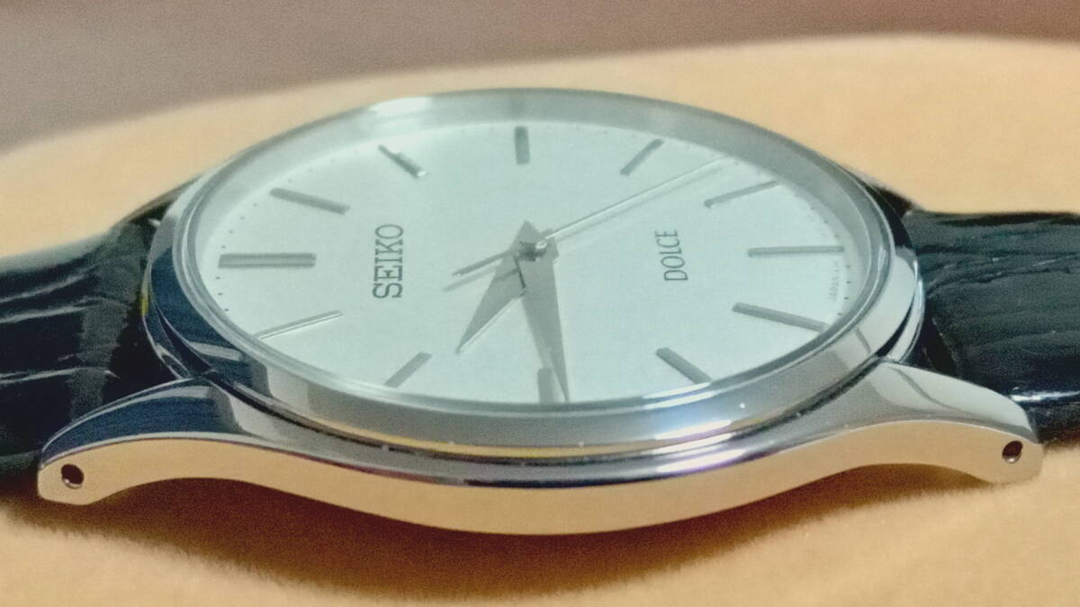  Seiko Dolce SACM171 8J41-0AJ1 white face year difference quarts non Date SEIKO DOLCE