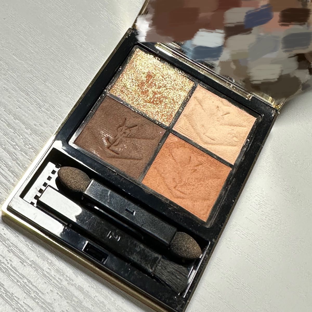 【イヴ・サンローラン】YSL クチュール ミニ クラッチ 300  アイシャドウ