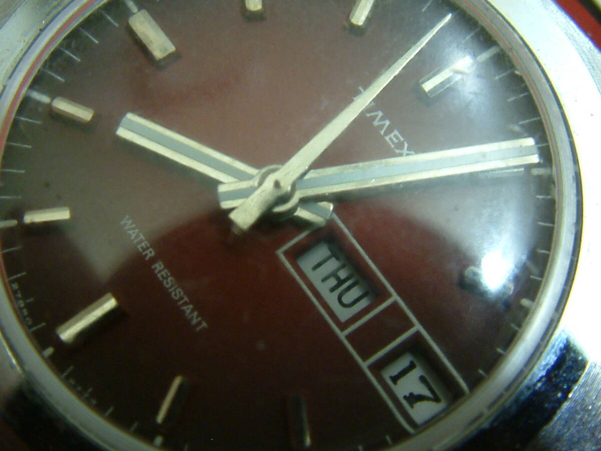 TIMEX 手巻き時計 実働品です。の画像6