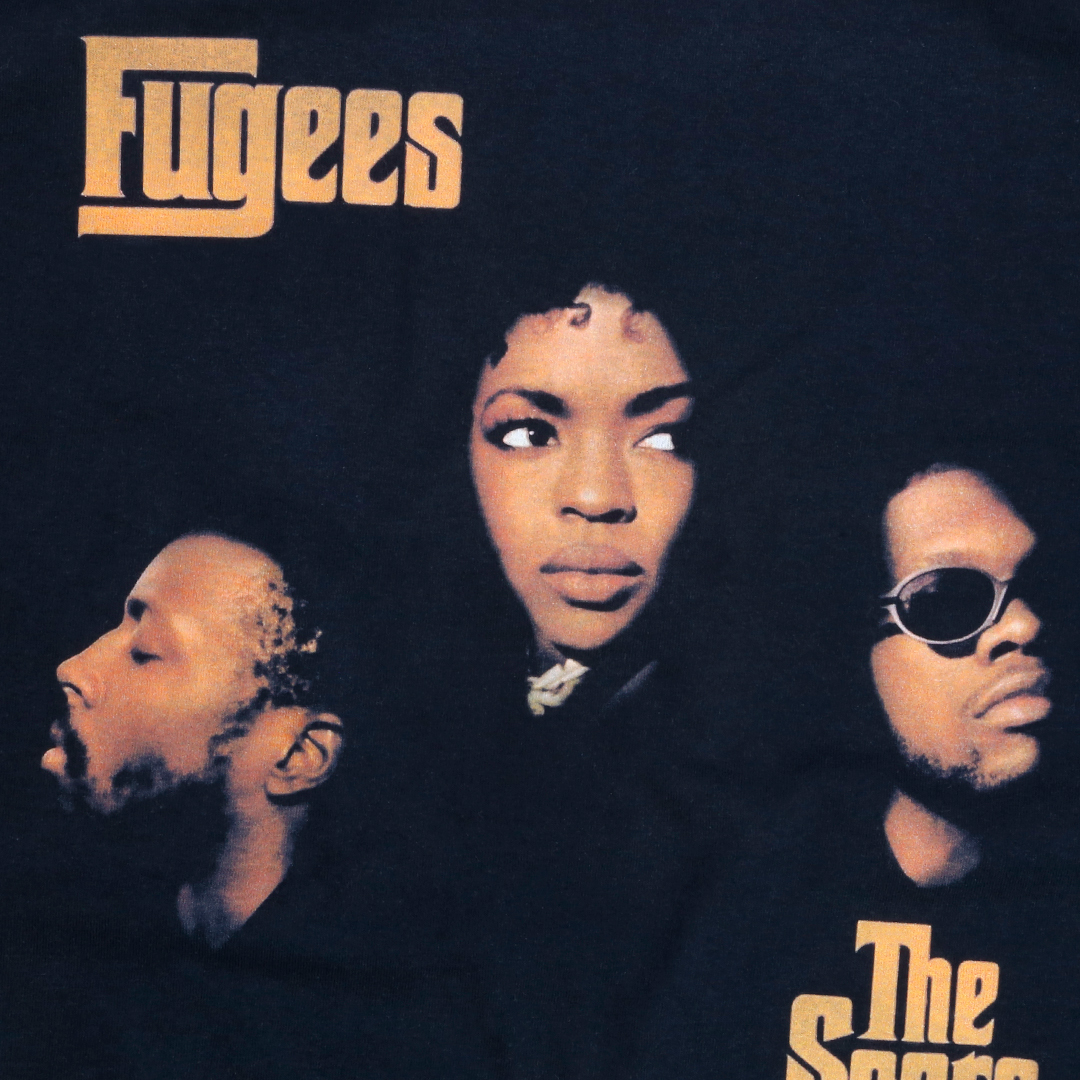 FUGEES フージーズ SCORE Tシャツ RAP TEE 新品 XLサイズ ローリンヒル 2パック レア WU-TANG 90's ビンテージの画像2