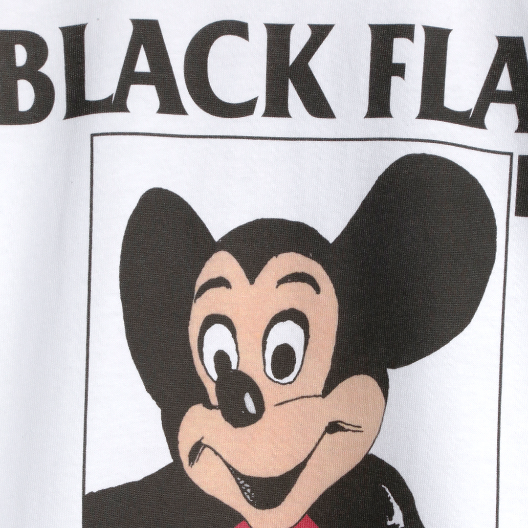 L ロンT BLACK FLAG ブラック フラッグ 野村訓市 ミッキー_画像2