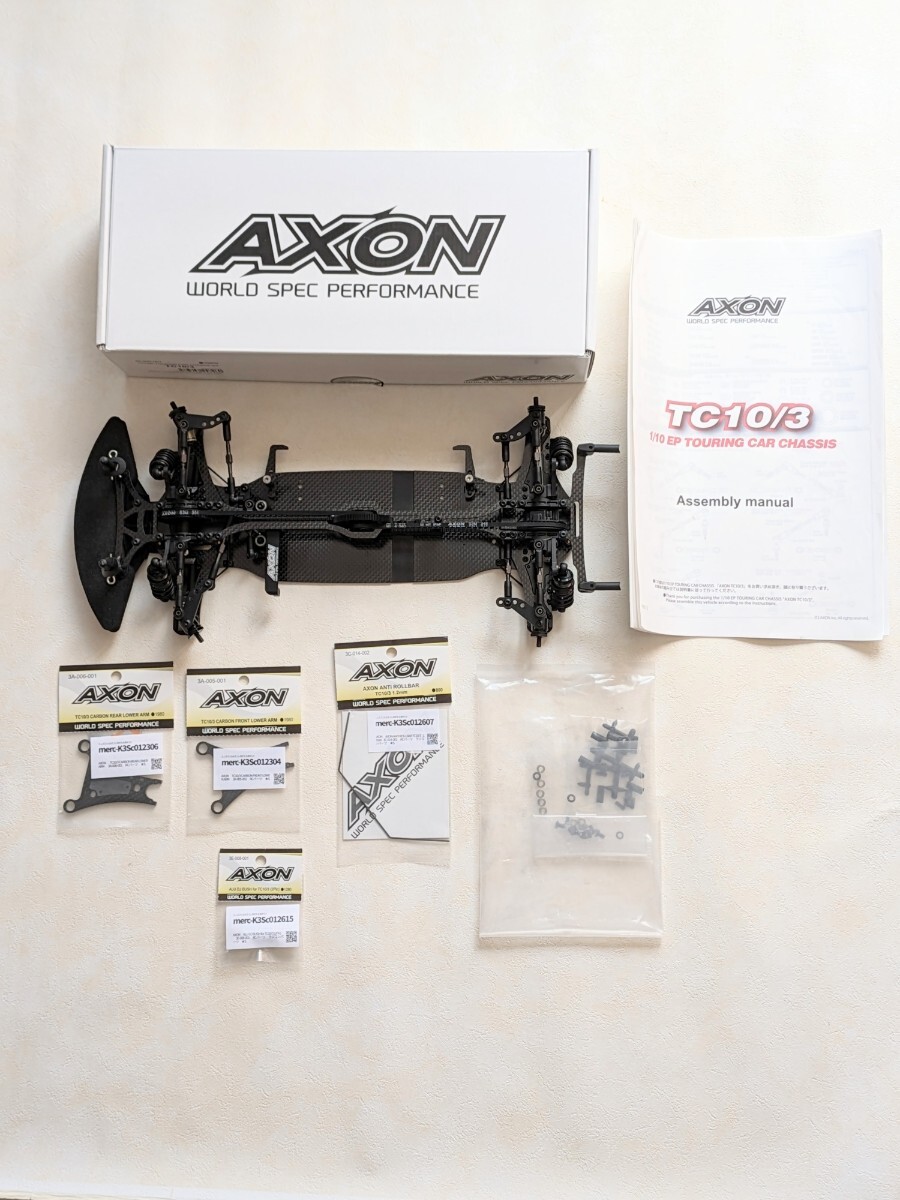 AXON アクソン TC10/3 スペアパーツ、フロントウェイト付き　ヨコモ タミヤ _画像1