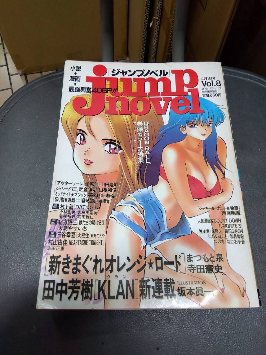 中古■雑誌 ノベル■jump novel 1995年4月号 Vol.08 ジャンプノベル■ネコポス対応の画像1