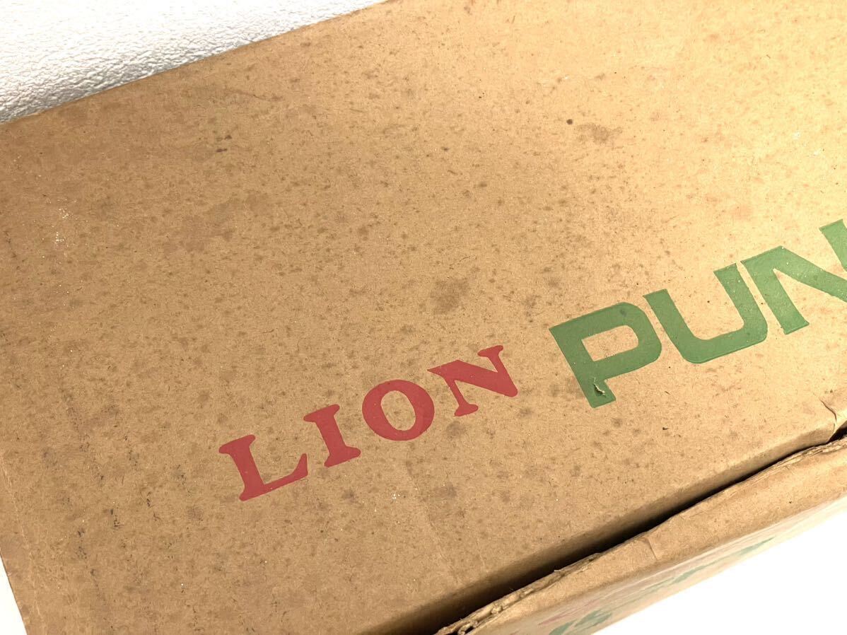  бесплатная доставка! LION лев дырокол No.260 сверление дырокол Showa Retro retro смешанные товары офисные принадлежности 