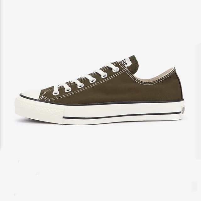 【新品】converse ALL STAR J OX CANVAS / コンバース オールスター J OX キャンバス / Khaki / 28.0cm【セール】箱付 日本製_画像1