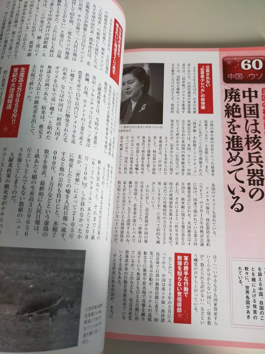 日本人なら知っておきたい「反日中国」１００のウソ 別冊宝島　国家崩壊へのカウントダウン　ウソにまみれた腐敗国家【即決】_画像7