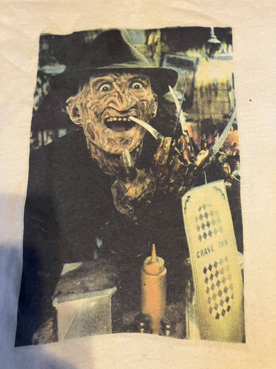 ビンテージTシャツ USA製 エルム街の悪夢 フレディ A Nightmare on Elm Street B級ホラーの画像2