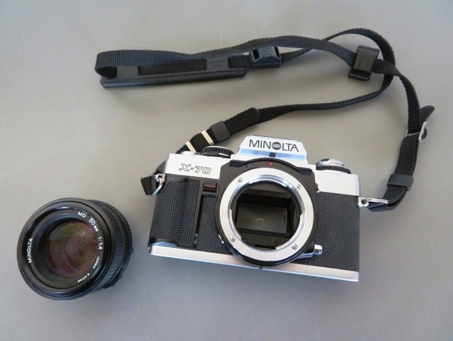 ミノルタ/MINOLTA X-70 MD 50mm 1:1.4 レンズセット 現状の画像3