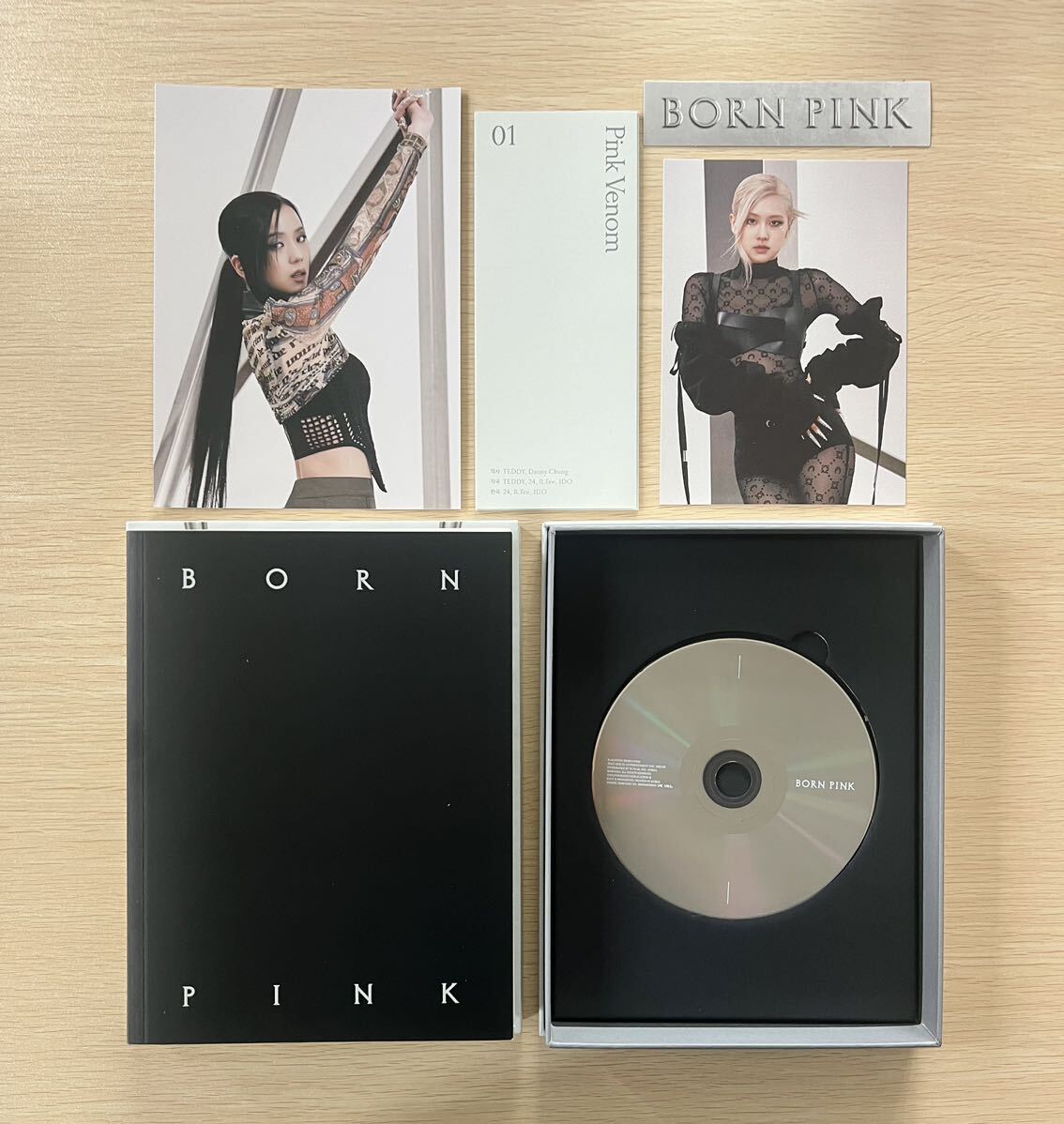 ブラックピンク Blackpink BORN PINK アルバム ピンク Boxset (Standard CD Boxset Version A /WHITE) CD 輸入盤_画像4