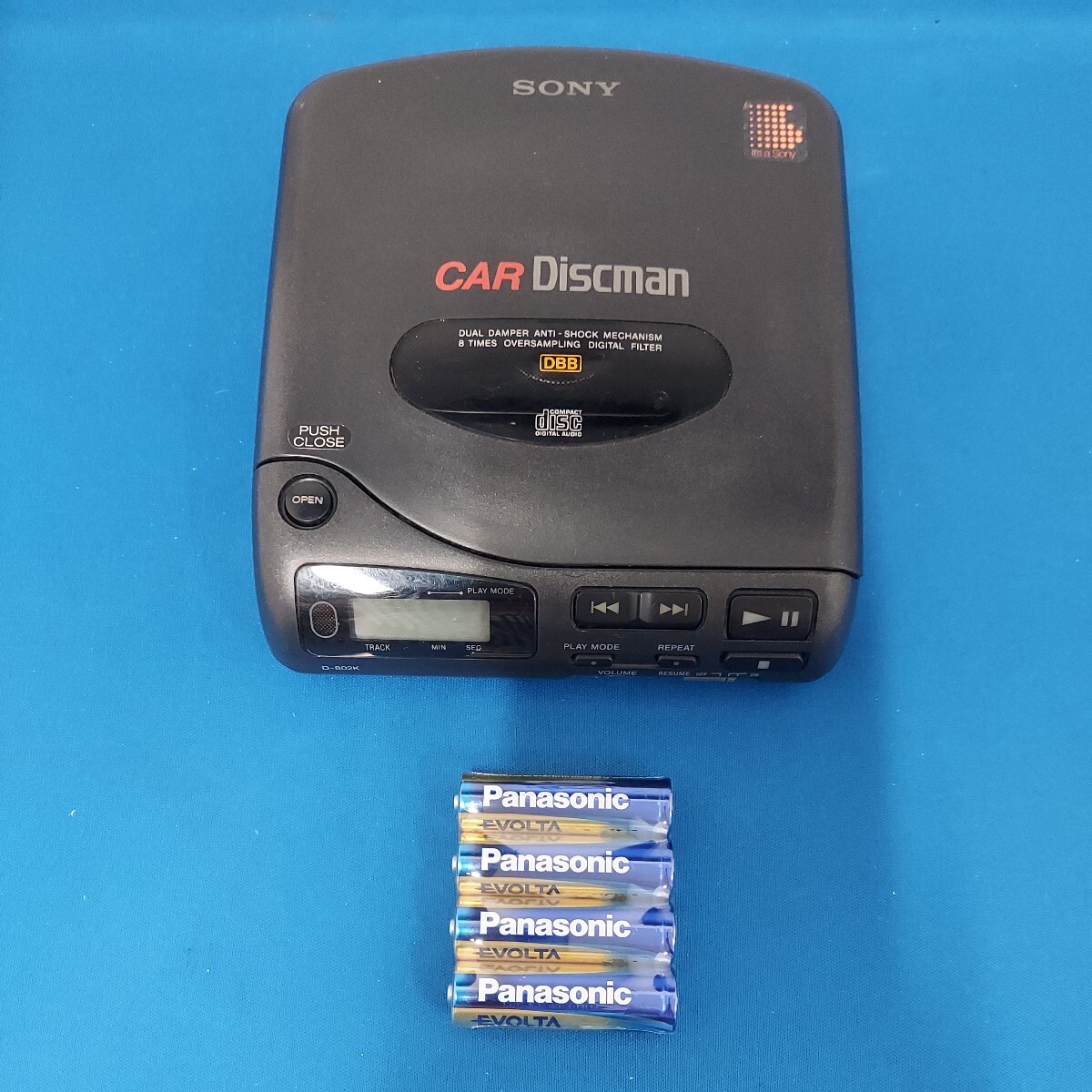 ★通電OK/音飛び 現状 ジャンク★SONY/ソニー★CAR Discman/カーディスクマン★D‐802K★ポータブル CD プレーヤー★オーディオ/音響★の画像1