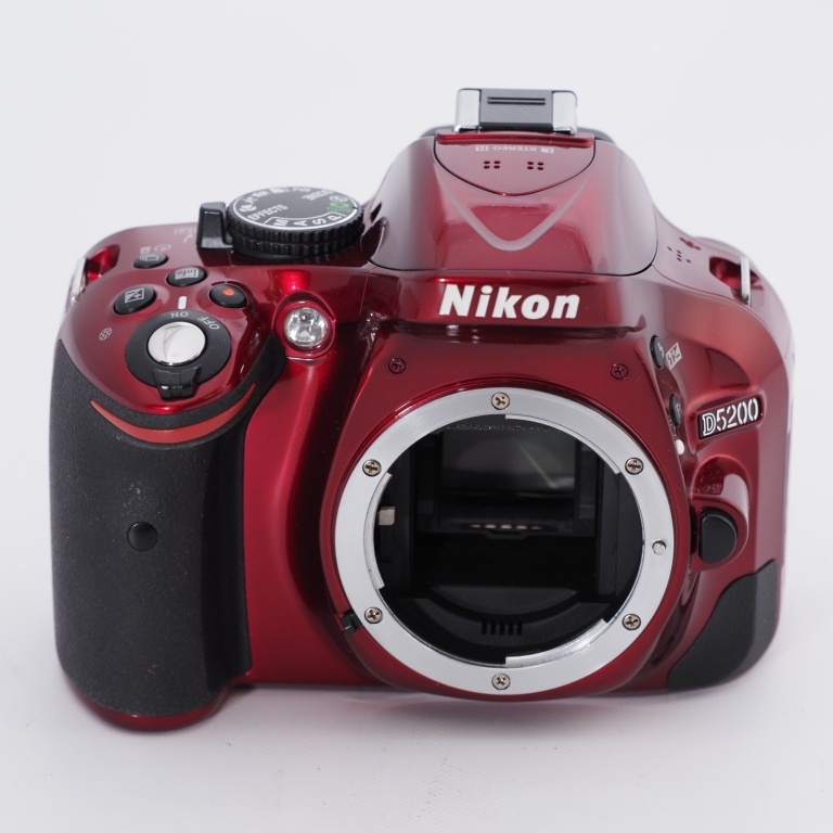 Nikon ニコン デジタル一眼レフカメラ D5200 ボディ レッド #9471_画像1