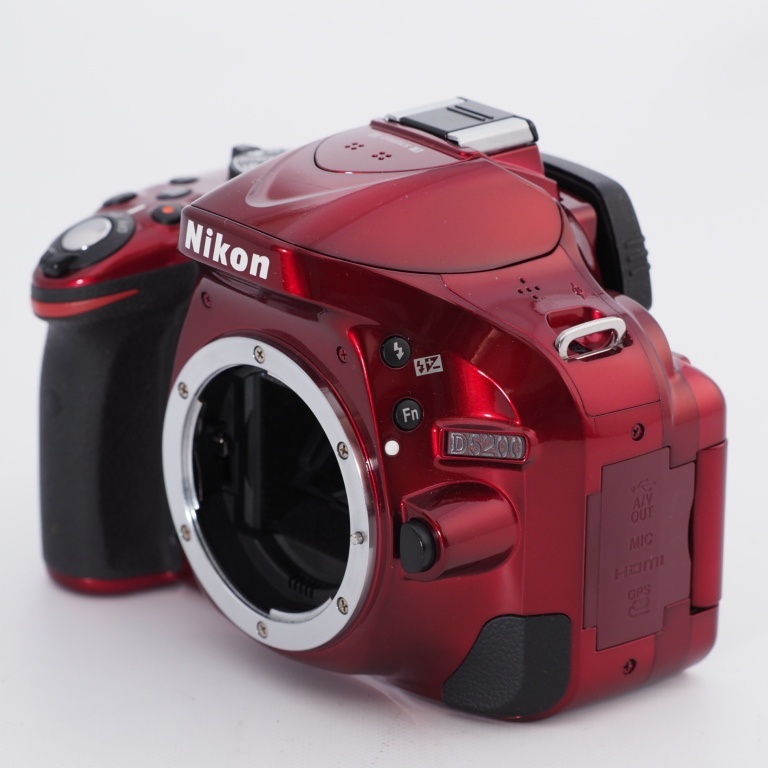 Nikon ニコン デジタル一眼レフカメラ D5200 ボディ レッド #9471_画像3