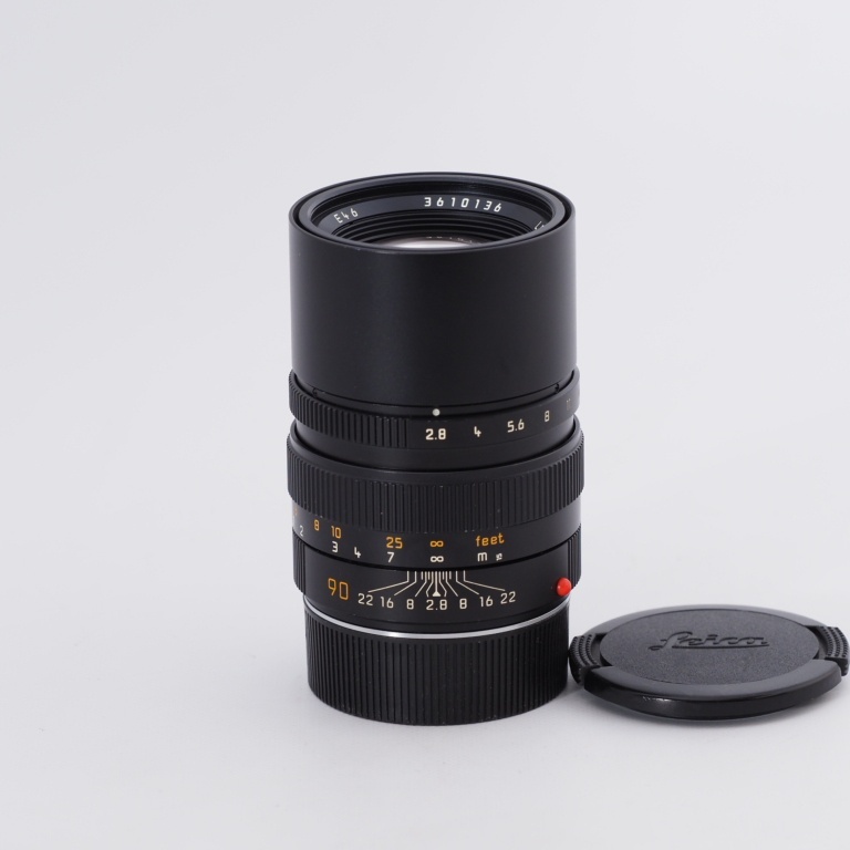 Leica ライカ ELMARIT-M エルマリート 90mm F2.8 E46 Mマウント #9559の画像3