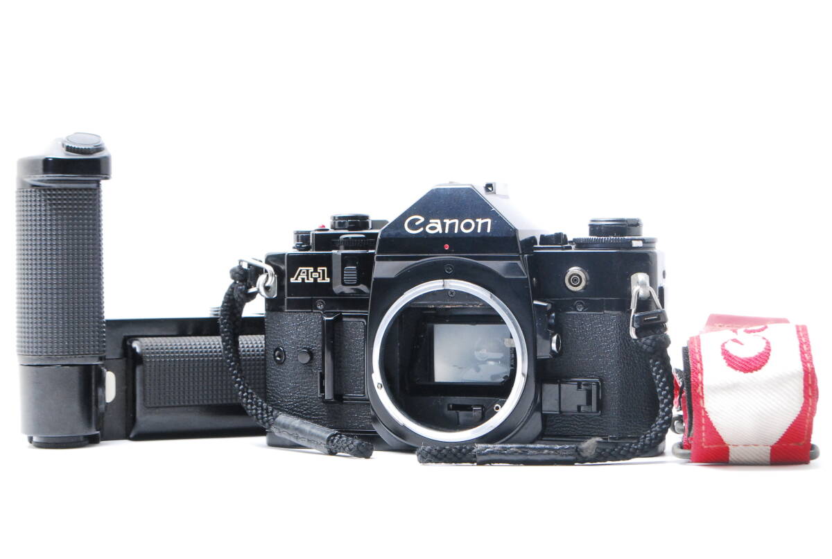 キャノン Canon A-1 ブラック MOTOR DRIVE MA ≪シャッター鳴き無し≫ #2450402045_画像1