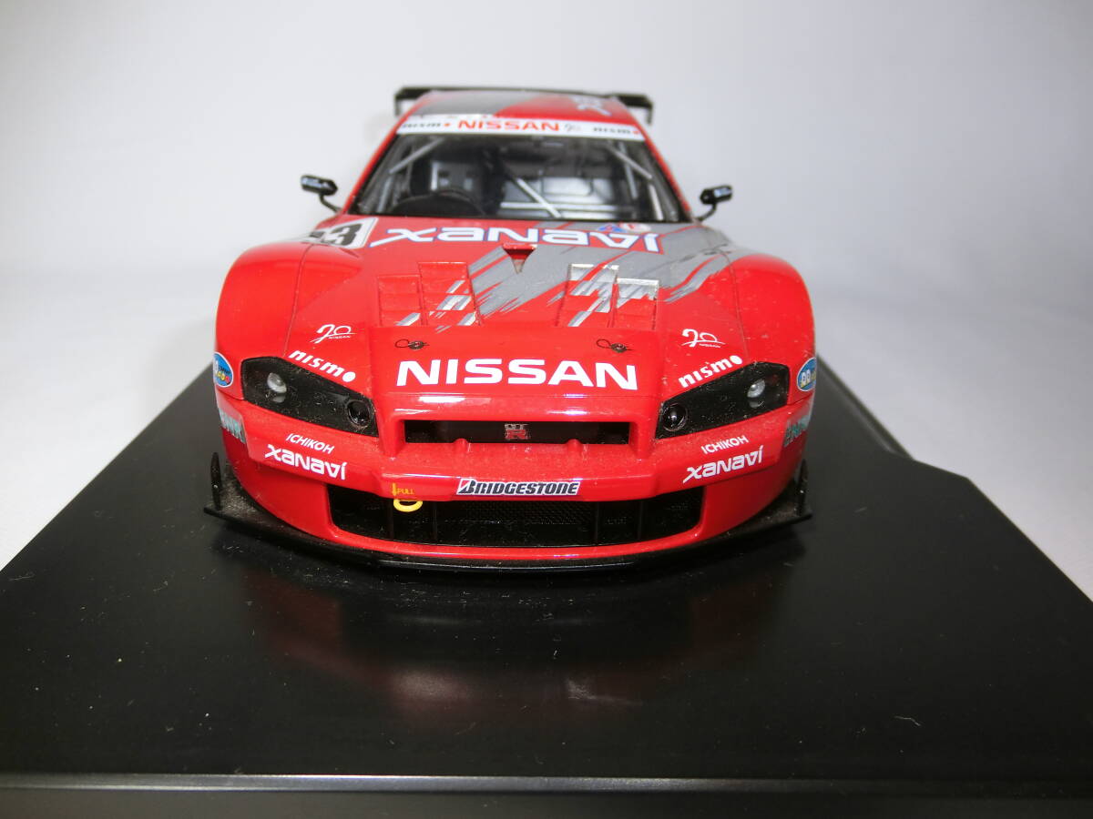 TAMIYA 1/24  XANAVI NISMO GT-R （R34） ★★MASTERWORK COLLECTION マスターワークコレクション タミヤ 現状品の画像6