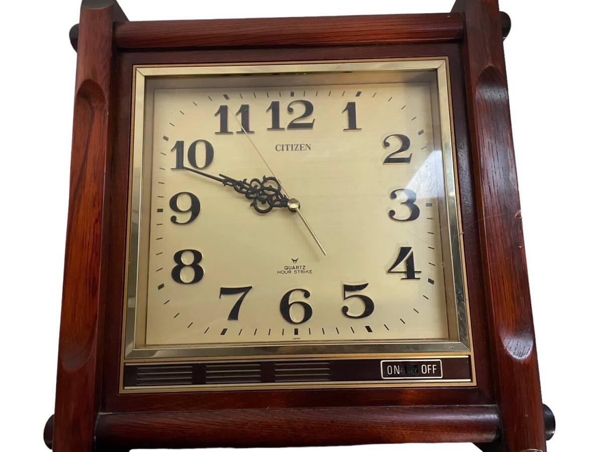 【0405-15】 【1円〜】時計7個まとめ CITIZEN quartz CASIO 置き時計 かけ時計 smallworld 中古品 現状品の画像6