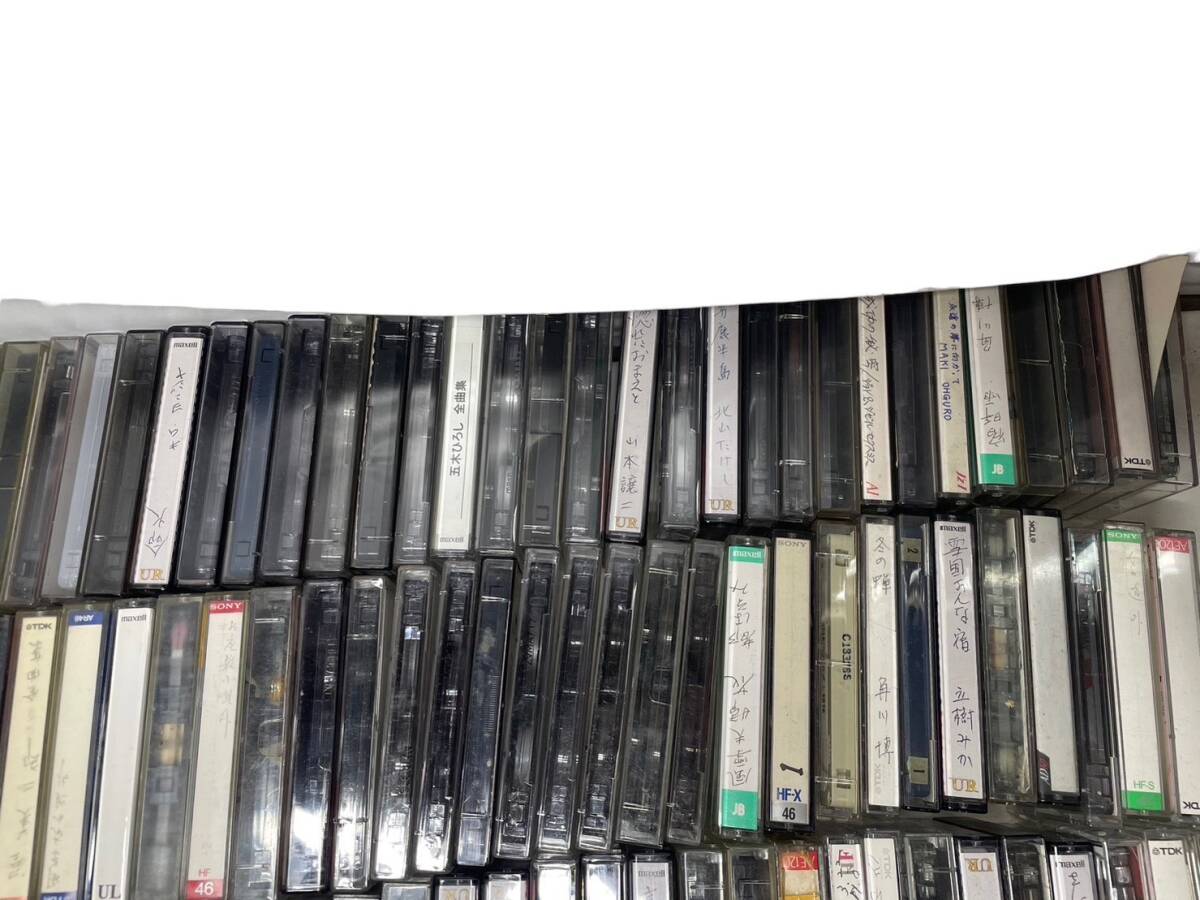 【0405-29】【1円〜】カセットテープ ノーマルポジションのみ200本以上まとめ SONY maxell TDK AXIA 中古品 現状品の画像3