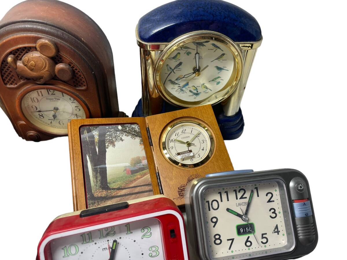 【0410-56】【1円〜】目覚まし時計 デジタル時計30個まとめ 置き時計 かけ時計 時計 クロック ウォッチ SEIKO CASIO 大量 中古品 現状品の画像7