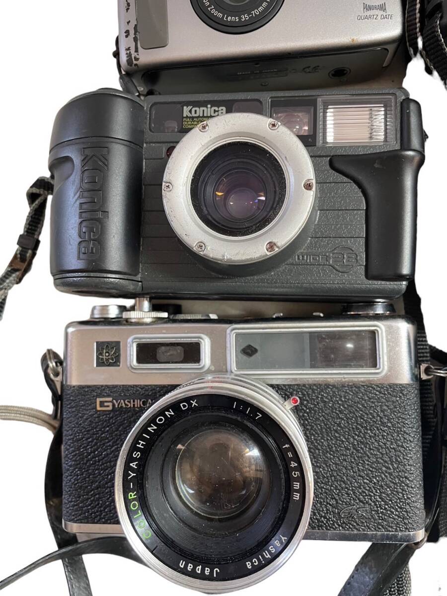 【0405-24】【1円〜】カメラ12個まとめ売り Nikon 富士フィルム Canon MINOLTA 中古品 現状品 動作未確認の画像5