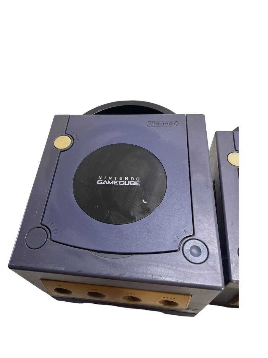 【0419-69】【1円〜】ゲームキューブ本体　4台まとめ　Nintendo 任天堂　ニンテンドー　GAMECUBE 全て通電確認済　中古品　現状品_画像4