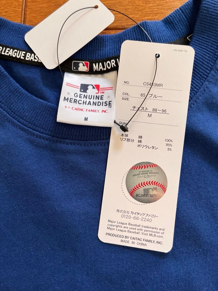 新品　MLB公式 ドジャース　半袖　M Tシャツ　大谷翔平　メジャーリーグ