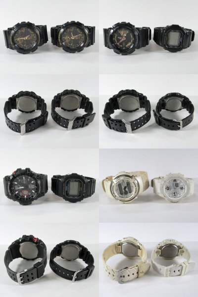 【ジャンク品・まとめ】CASIO カシオ G-SHOCK BABY-G 腕時計 50個 メンズ・レディース カシオ まとめ売り♪の画像8