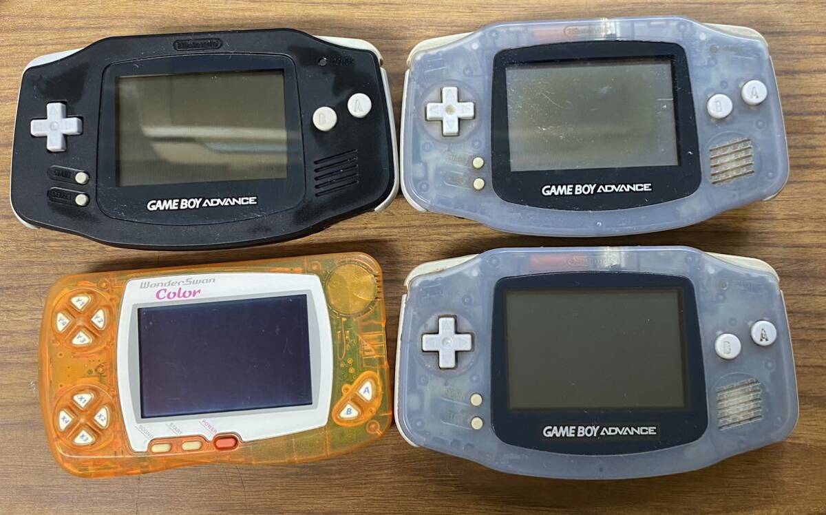 【完全ジャンク】 GAMEBOY ADVANCE ゲームボーイアドバンス Nintendo 任天堂 / 本体 セット (※動作未確認/未清掃) の画像1