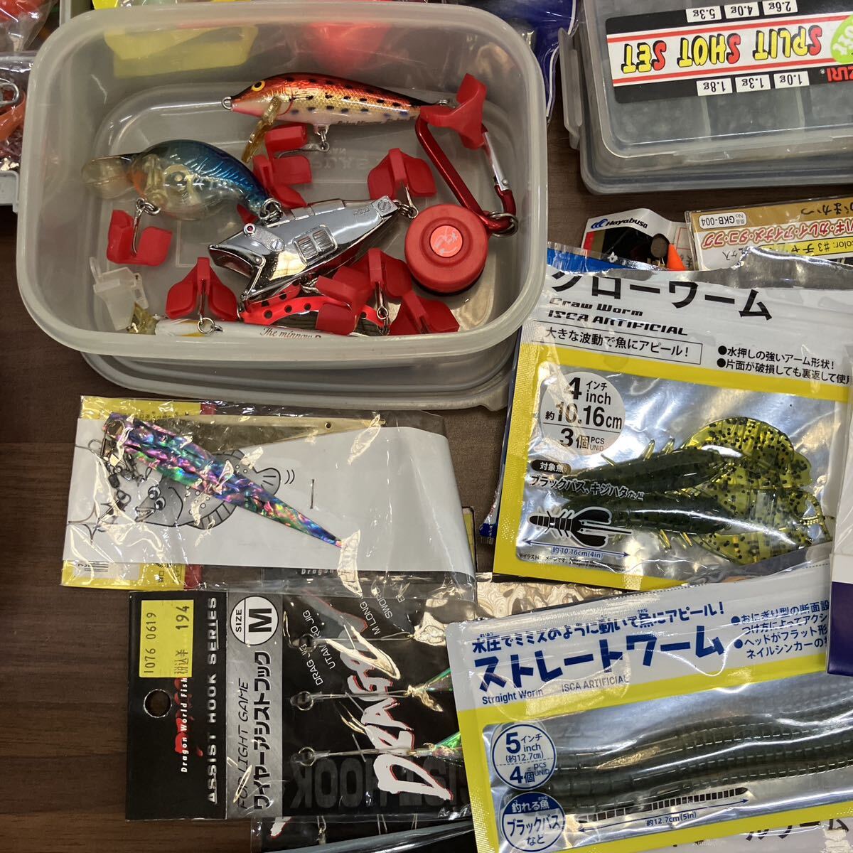 釣り具 リール ルアー 仕掛け 釣り針 ウキ 釣り糸 ワーム オモリ 釣具 海釣り 渓流釣り フィッシング 仕掛け おもり 未使用 まとめての画像5