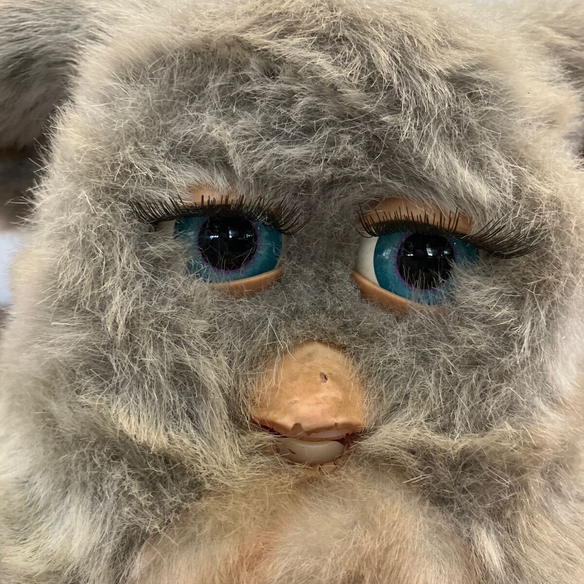 ファービー2 Furby TIGER グレーピンク ターコイズ　ぬいぐるみ TOMY ホビー ぬいぐるみ ハズブロ クラウディーピーチ 人形_画像2