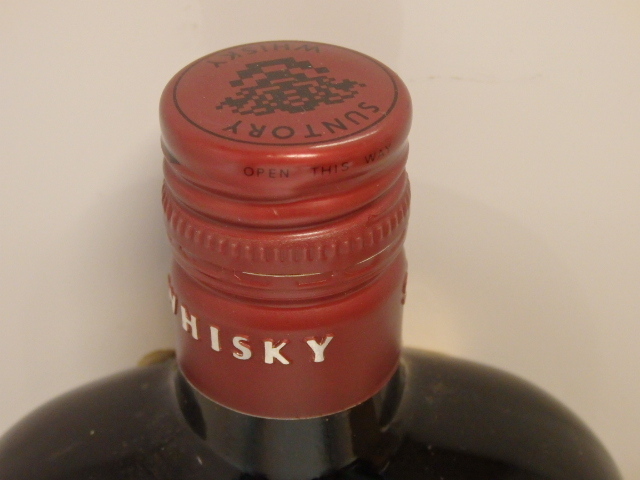 YZ-0087 未開栓品 サントリー ウイスキー SUNTORY OLD WHISKY 43度 180ml 瓶 ※箱は開封済の画像8