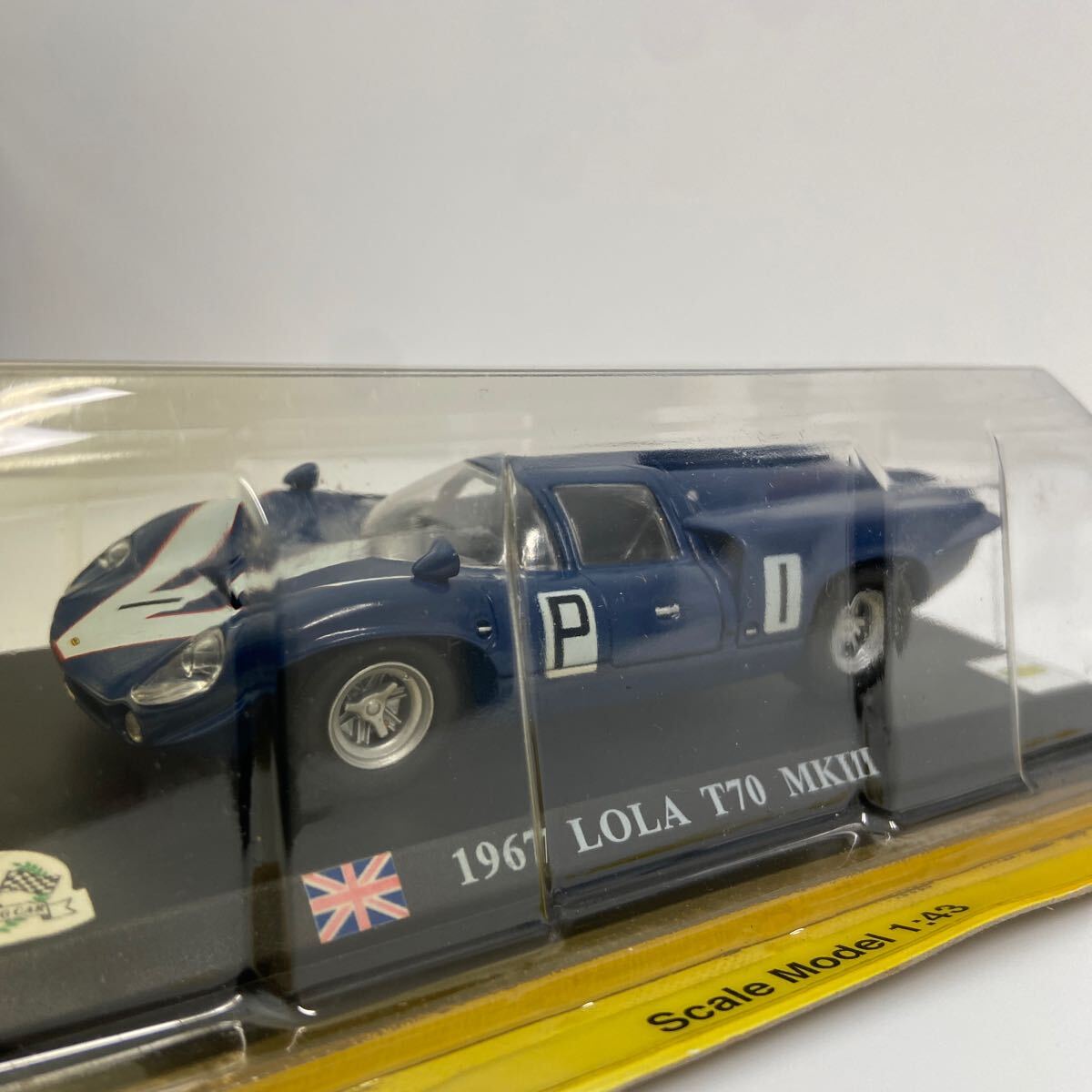 デルプラド世界のレーシングカーコレクション 1/43 LOLA T70 MKⅢ 1967 #1 ローラ マーク 3 ミニカー モデルカーの画像1