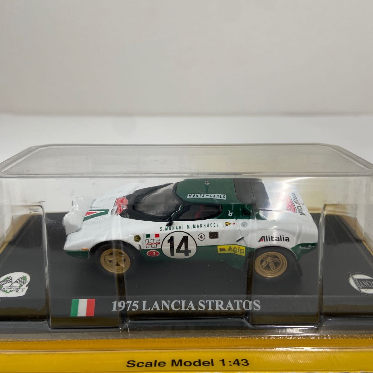 デルプラド世界のレーシングカーコレクション 1/43 LANCIA STRATOS 1975 #14 ランチア ストラトス モンテカルロ ラリー ミニカーの画像3